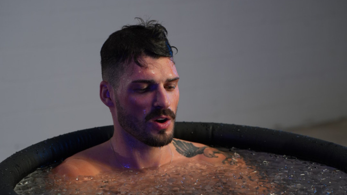 Wie lange sollte man im Eisbad bleiben?