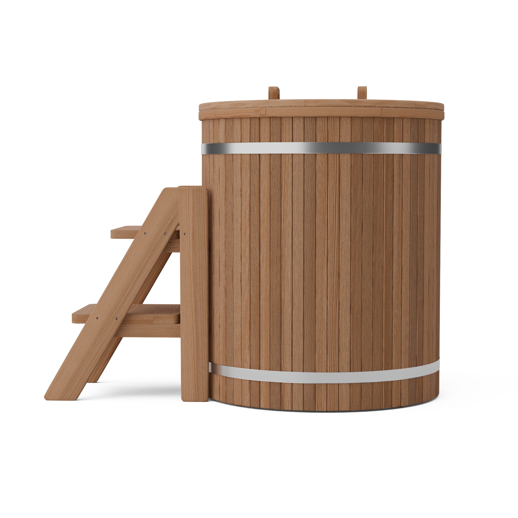 Arctic Plunge Eisbad Holzfass Thermo Hemlock