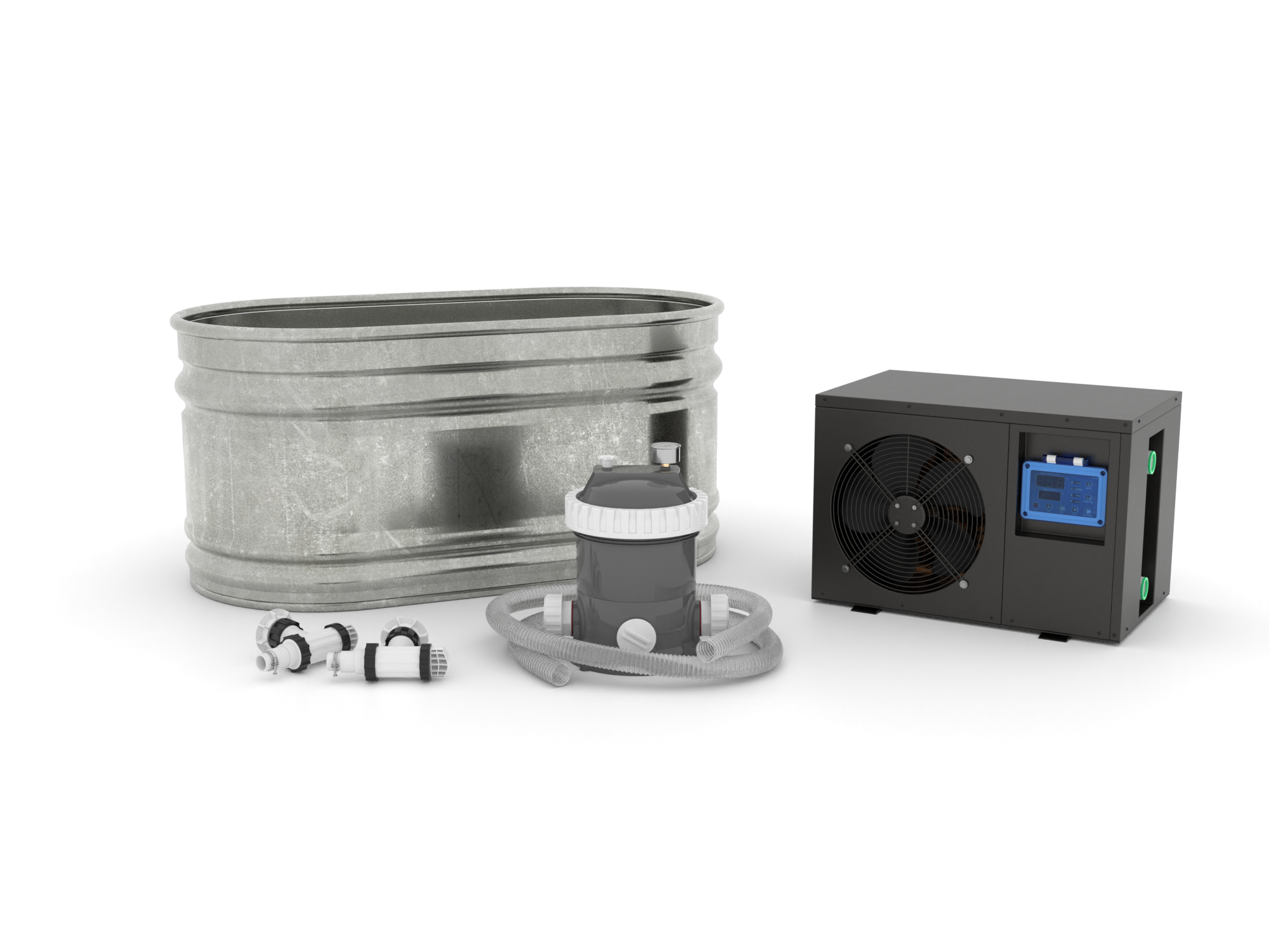 Ice bath bundle steel
