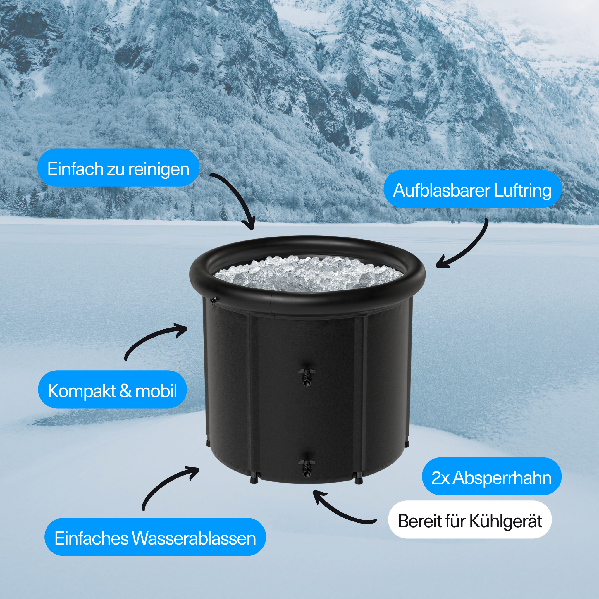 Eisbad Starter Vorteile Back