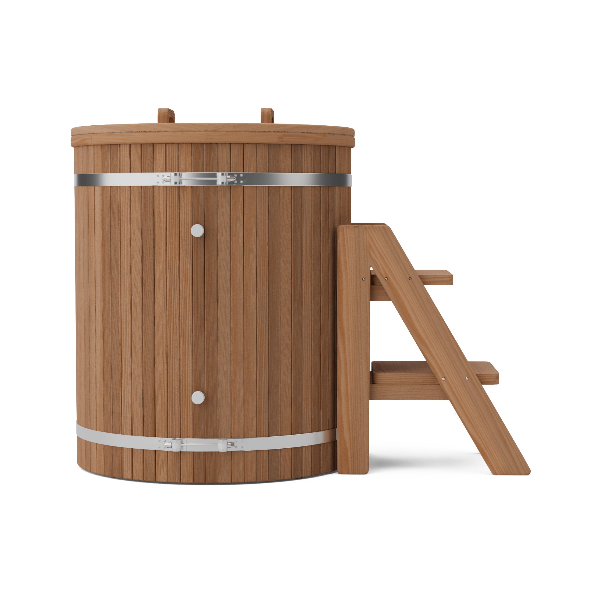 Arctic Plunge Eisbad Holzfass Thermo Hemlock